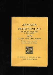 Armana Reviews 1970 Edicioun L'Escolo Of Lar A Z ' Ais of Prouvenço Ref E27H - Bild 1 von 12