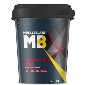 MuscleBlaze Super Gainer XXL For Muscle Mass Gain 5kg choclate - Picture 1 of 8