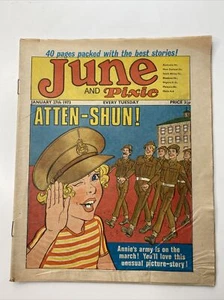 VINTAGE JUNE AND PIXIE COMIC - January 27th 1973 - Great Nostalgic Gift - Bild 1 von 12