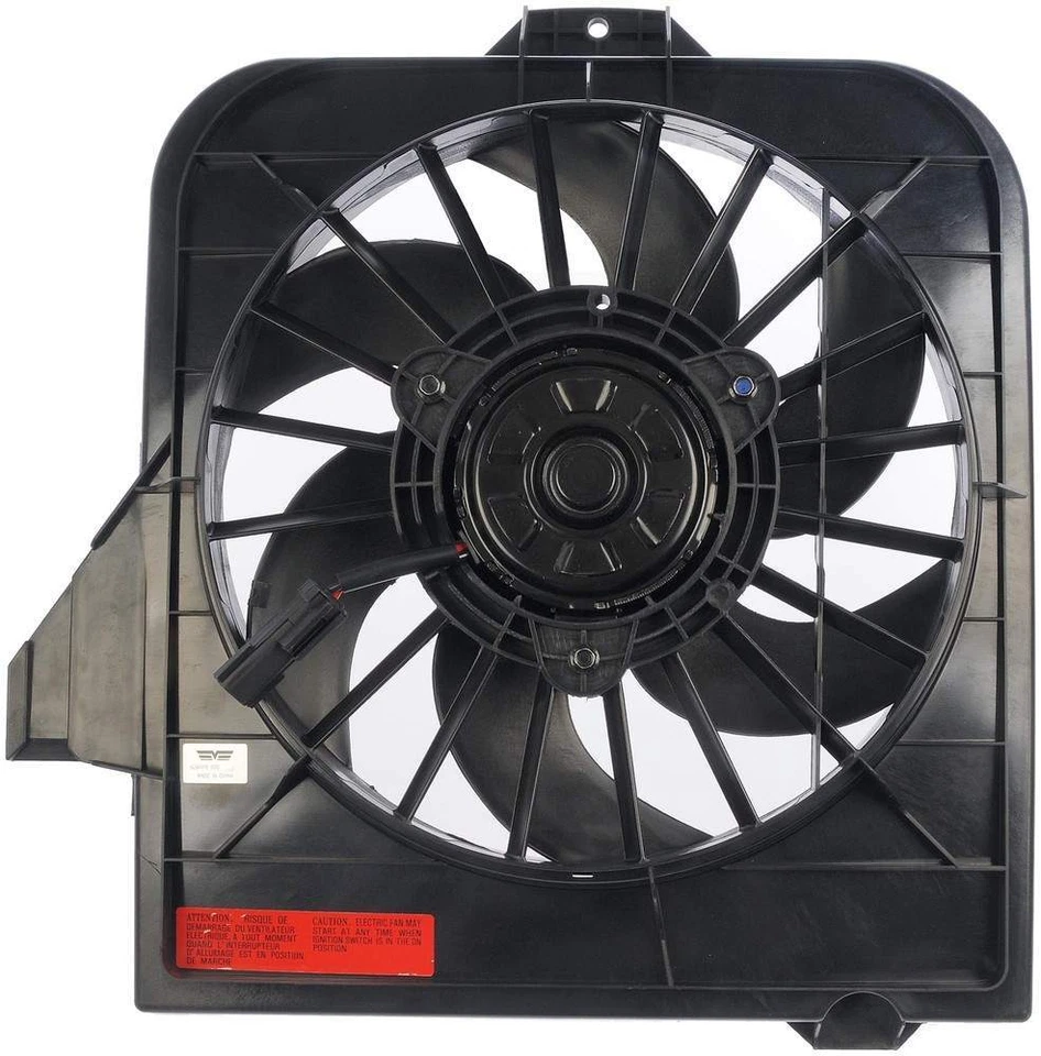 Conjunto de ventilador de refrigeración del motor para Dodge Caravan Caravan 2001-2005, Grand Caravan Foto 1 de 2