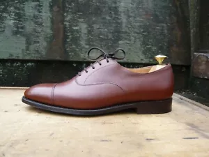 ZAPATOS OXFORD CHURCH’S CUERO MARRÓN TOSTADO UK8.5 HOMBRE CÓNSUL EXCELENTE ESTADO - Imagen 1 de 10