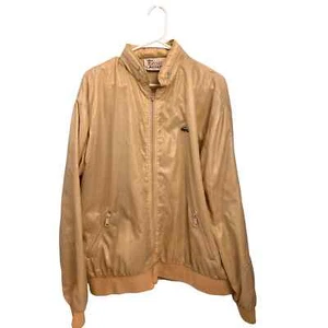 Vintage Izod Lacoste Jacket Men's Vented Full Zip Size XL - Picture 1 of 7