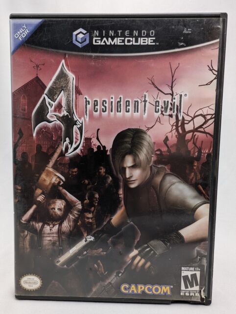 Resident Evil 4 Coaster: Gamecube Game Style Front and Back -  Denmark