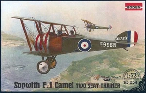 Roden 054 - 1:72 Sopwith T.F.1 Cammello Two Seat Trainer - Nuovo - Foto 1 di 1