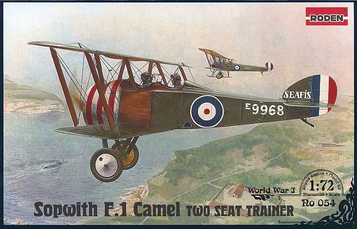 Roden 054 - 1:72 Sopwith T.F.1 Cammello Two Seat Trainer - Nuovo - Immagine 1 di 1
