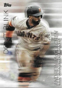 2018 Topps Update  ANDREW McCUTCHEN  Don't Blink - SAN FRANCISCO GIANTS - #DB-15 - Picture 1 of 1