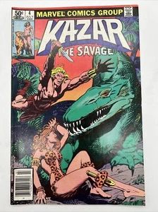 Ka-zar the Savage #4 Vol. 1 1981 Marvel Comics Group - Picture 1 of 3