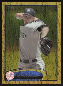 2012 Topps #209 A.J. Burnett Gold Sparkle New York Yankees - Picture 1 of 2