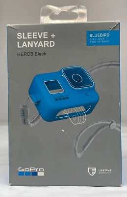 GoPro Sleeve and Lanyard for GoPro HERO8 Black - Blue [AJSST-003] - Image 1 of 4
