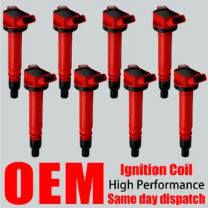 8PCS OEM Ignition Coils For Lexus LS460 GX460 LS600h Toyota Tundra Sequoia UF507 - Picture 1 of 14
