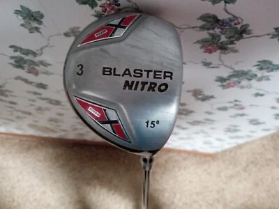 Nitro Blaster 3wood15°43"wthHeadCoverRhandedSeniorFlexPriceDrop - Image 1 of 2