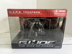GI Joe MARS Troopers 3 Pack SEALED Complete Rise of Cobra ARAH Hasbro 2008 - Picture 1 of 7