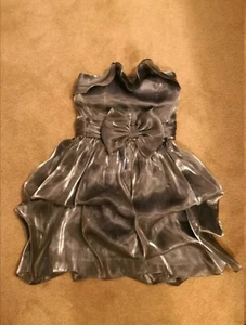 Strapless wedding bridesmaid party formal dress - Picture 1 of 3
