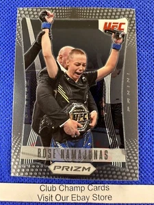 Inserto Flashbacks 2022 #2 Rose Namajunas UFC Panini Prizm - Imagen 1 de 2