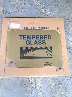 2011-2013 CHEVROLET VOLT PASSENGER SIDE REAR DOOR GLASS DD11905GTN - Image 1 of 2