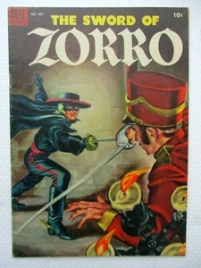 FOUR COLOR #497, THE SWORD OF ZORRO, 1953, VG/FN, KINSTLER STRY & ART, ALL ZORRO - Picture 1 of 4