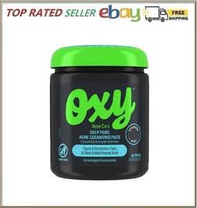 OXY Maximum Cleansing Acne Treatment Pads, 90 Ct - Picture 1 of 8
