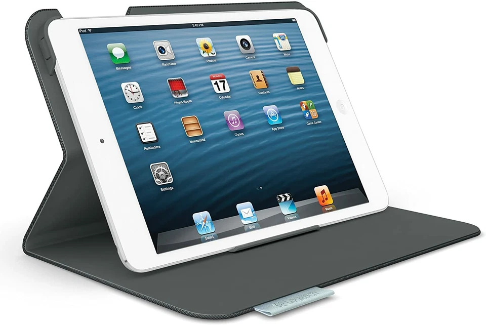Logitech Folio Protective Case for iPad mini - Carbon Black - Image 1 of 1