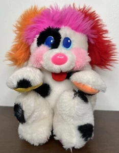 Vintage Popples 1986 Puppy Dog Special Edition Plush Mattel Toy Dalmatian Rare - Picture 1 of 18