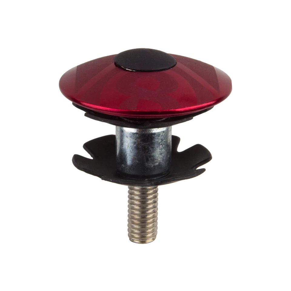 Origin8 Capster Red 1-1/8in Includes Star Nut And Mounting Bolt 35521 - Image 1 of 1