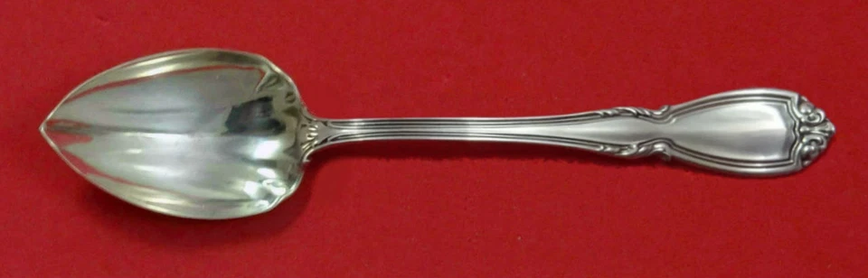 Cuchara de pomelo de plata esterlina Wellington by Durgin estriada hecha a medida 5 3/4" Foto 1 de 1