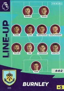 Panini Adrenalyn XL Premier League 2020/21 Nr. 225 Line-Up Burnley - Picture 1 of 1