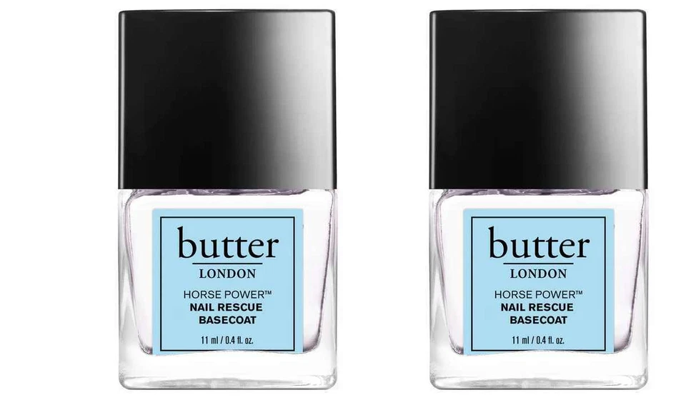 Esmalte de uñas Butter London Horse Power Nail Rescueat 0,4 oz. Paquete de 2 Foto 1 de 1