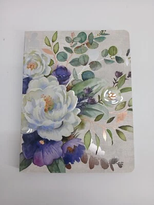 Punch Studio Gold Lavender White Embellished  Lined Writing Journal - Image 1 of 4