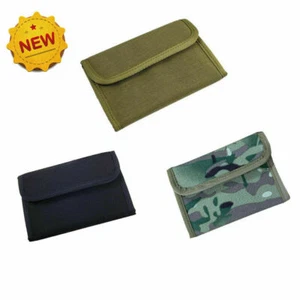 Mens Tactical ID Card Holder Bag Mini Wallet EDC Portable Key Purse Coin Pouch - Picture 1 of 13