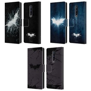 OFFICIAL THE DARK KNIGHT RISES LOGO LEATHER BOOK WALLET CASE FOR ONEPLUS PHONES - Picture 1 of 9
