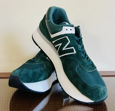Новый баланс 574 + женщин WL574ZAG размер 10US кислотный зеленый платформе кроссовки - Изображение 1 из 4