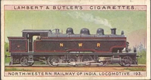 Lambert & Butler - World's Locomotives (1-25) - 3 - North-Western of India - Picture 1 of 1