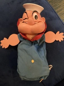 1967 Popeye Pull String Puppet * Mattel * - Picture 1 of 9