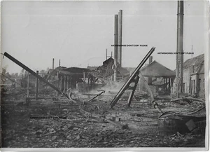 19 Fotos Krieg 14-18 Ruinen /zerstört von Deutschen Armentieres Valenciennes .. - Bild 1 von 23