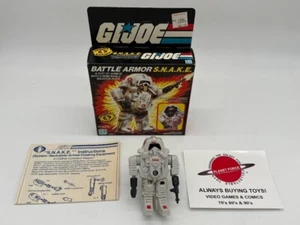 Battle Armor S.N.A.K.E. 1983 Completo con Caja GI Joe Vehículo Serpiente - Imagen 1 de 2