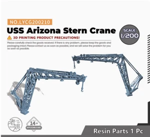 1/200/350/700 Heckkran des USS Arizona Schlachtschiffs in der United States Navy - Bild 1 von 3