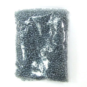 2mm glass seed beads grey 1.4oz - Picture 1 of 1