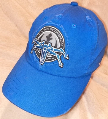 LN Men's S/M STAR WARS Blue X-Wing Squadron BSOutpost Strapback Baseball Cap/Hat - Изображение 1 из 4