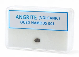 0,055g Oued Namous 001 I Angrit Vulkanmeteorit - TOP METEORIT - Bild 1 von 8