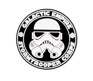 Star Wars Enamel Pin - GALACTIC EMPIRE STORMTROOPER CORPS LOGO - FREE AU POST - Picture 1 of 1