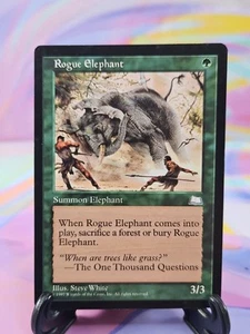 Magic the Gathering MTG Weatherlight 1997 Card | Rogue Elephant - Picture 1 of 2
