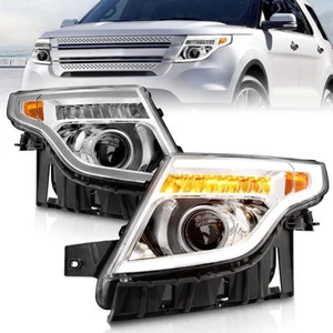 Conjunto de faros ANZO 111576 PARA PROYECTOR FORD EXPLORER 11 15 con l - Imagen 1 de 8