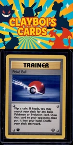 Poke Ball Jungle Pokémon 64/64 First Edition Common Lightly played - Picture 1 of 2