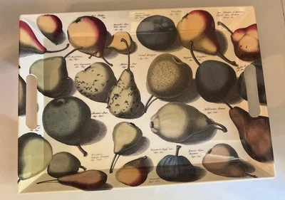SOLD OUT - John Derian Target Pear Melamine Large Serving Tray Fall Fruit - NEW - Image 1 of 4
