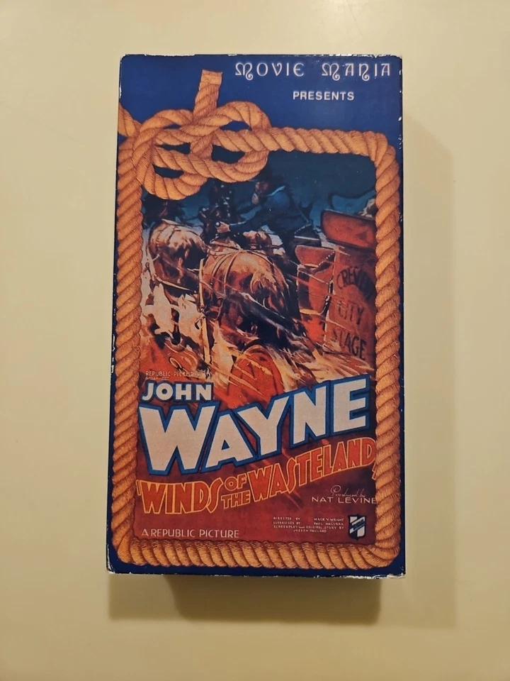 Winds Of The Wasteland (VHS, 1992) John Wayne B27 - Image 1 of 4