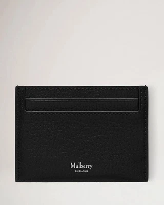 Cartera Mulberry para tarjetas de crédito de cuero negro auténtica nueva con etiquetas Foto 1 de 4