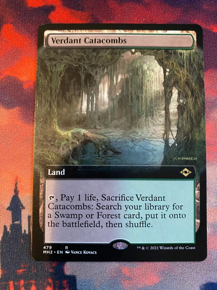MTG Modern Horizons 2 Verdant Catacombs Extended Art - Image 1 of 1