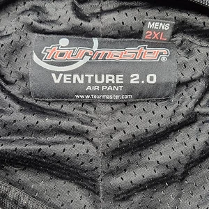 Tourmaster Venture 2.0 Air Pants Black Size 2XL Made in Bangladesh Carbolex GUC - Picture 1 of 24