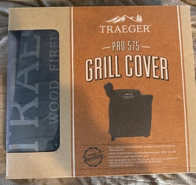 Cubierta de parrilla Traeger Pro 575/Pro 22 longitud completa resistente para todo tipo de clima BAC503 Foto 1 de 2
