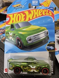2025 Hot Wheels Draftnator Green 14/250 X-Raycers 2/10 - Picture 1 of 4